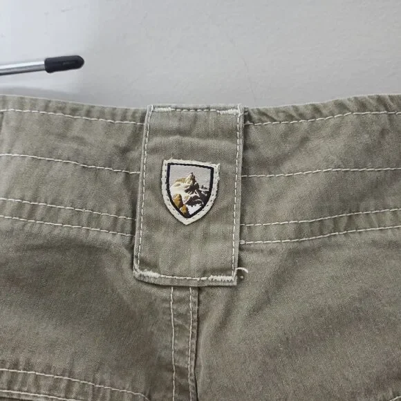 Kuhl Mens Pants 30x32 Born In The Mountains Vintage Patinadye Olive Green Hiking - Picture 12 of 16